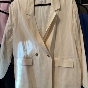 Old Navy Cream Women's Blazer